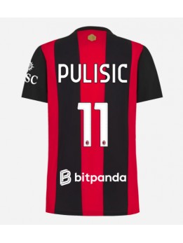 Ženski Nogometna dresi replika AC Milan Christian Pulisic #11 Domači 2026-27 Kratek rokav